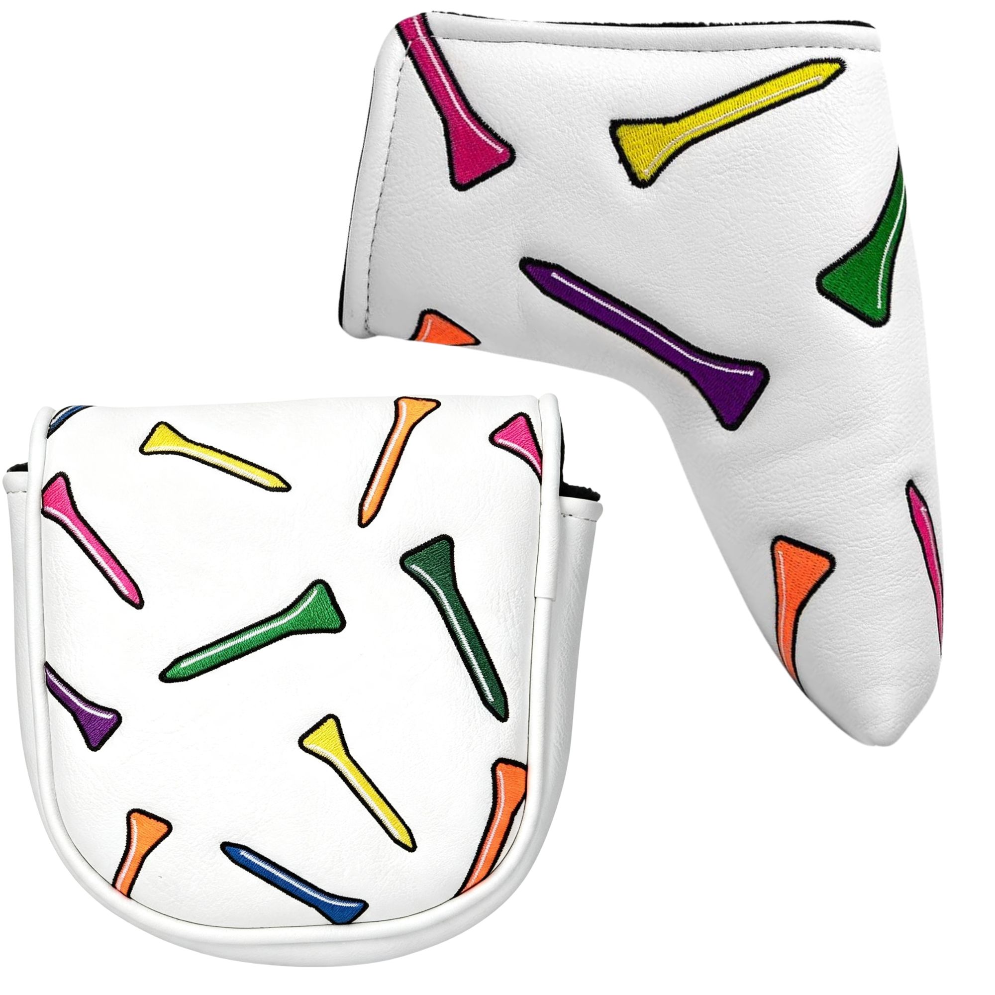 Putter Mallet Blade - Funny Golf Putter Cover Headcover，Golf Tee