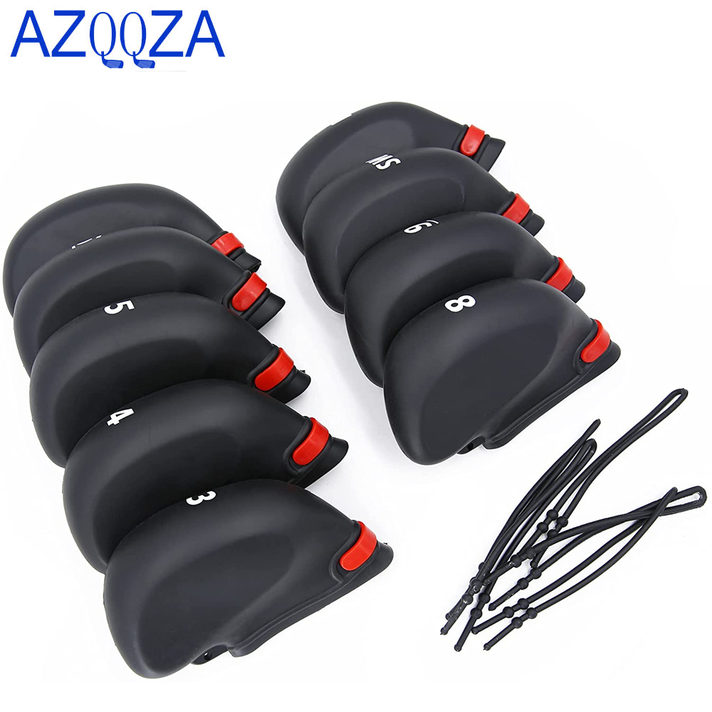 Golf Club Iron Set - 9pcs/Set Black Golf Club Iron Putter