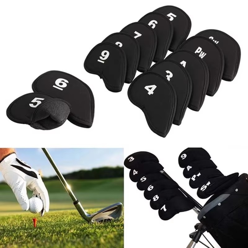 Golf Club Iron Set - 10Pcs Portable Golf Club Iron Head