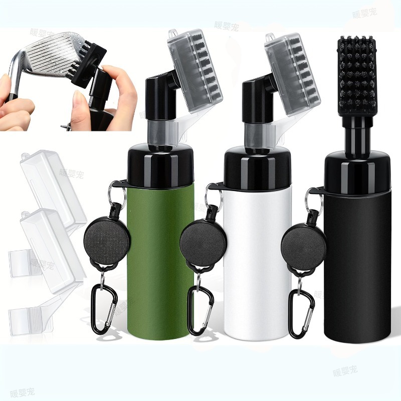 Golf Equipment To Improve Your Game - Golf Club Cleaning Brush Golf Accessories