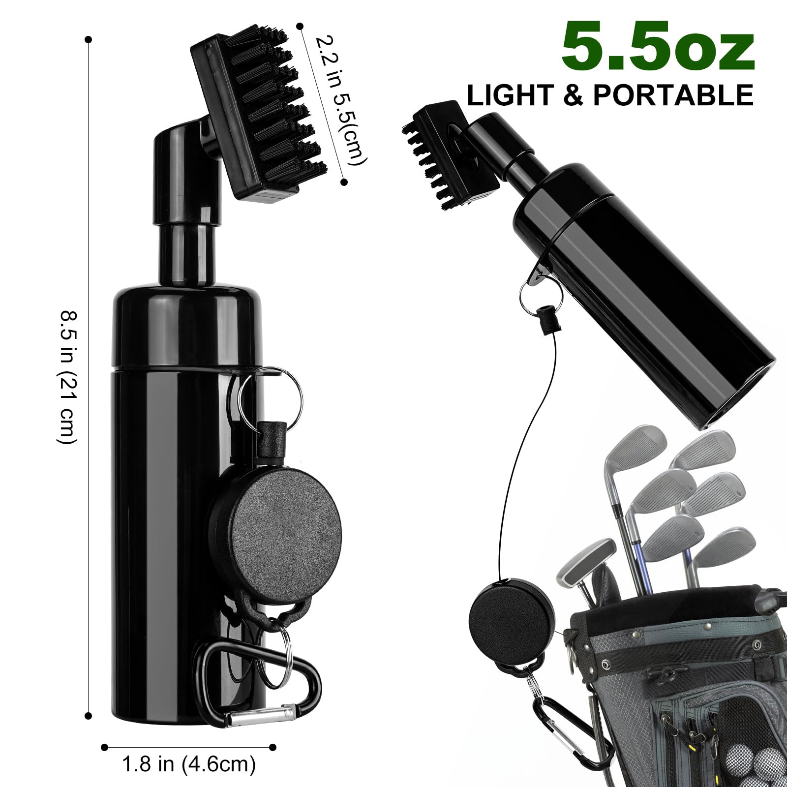 Golf Equipment To Improve Your Game - Golf Club Head Cleaning Brush, For