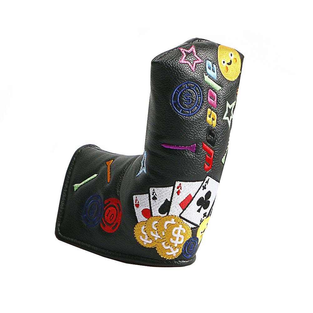 Cover Putter Headcover Golf Ma - Putter Mallet Blade recension och pris