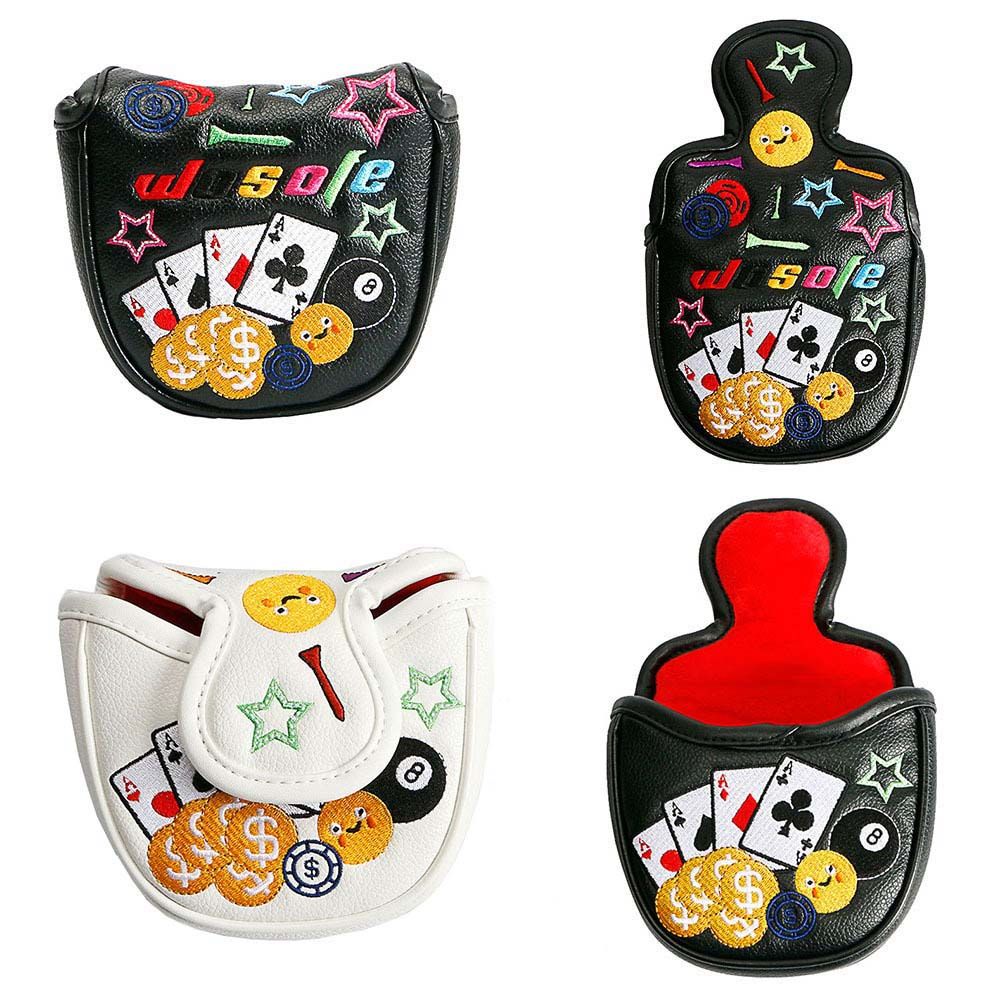 Cover Putter Headcover Golf Ma - Putter Mallet Blade recension och pris