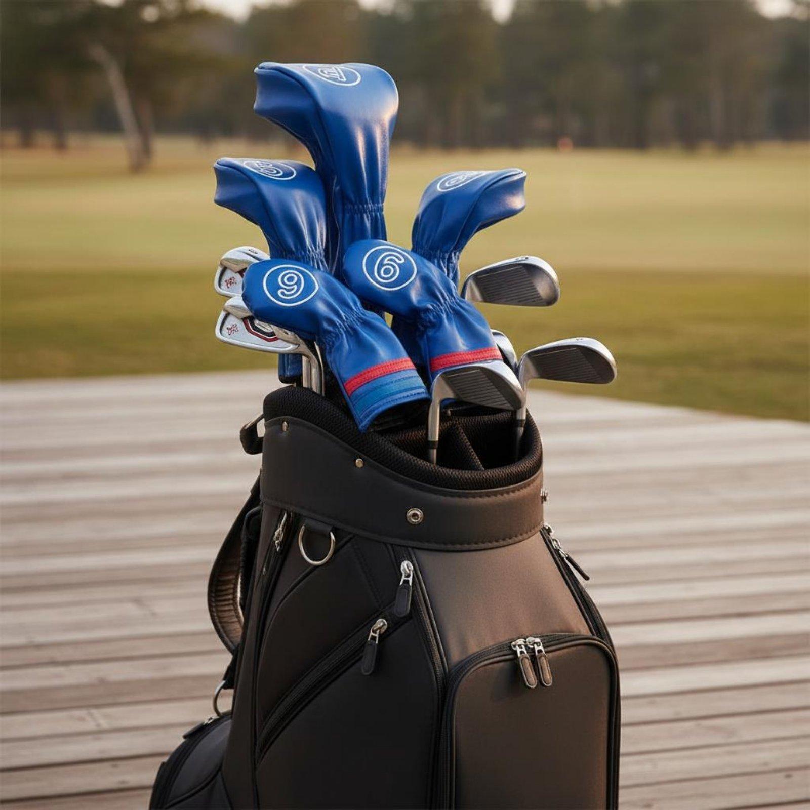 Durable Leather Golf Club Iron - Golf Club Iron Set recension och pris