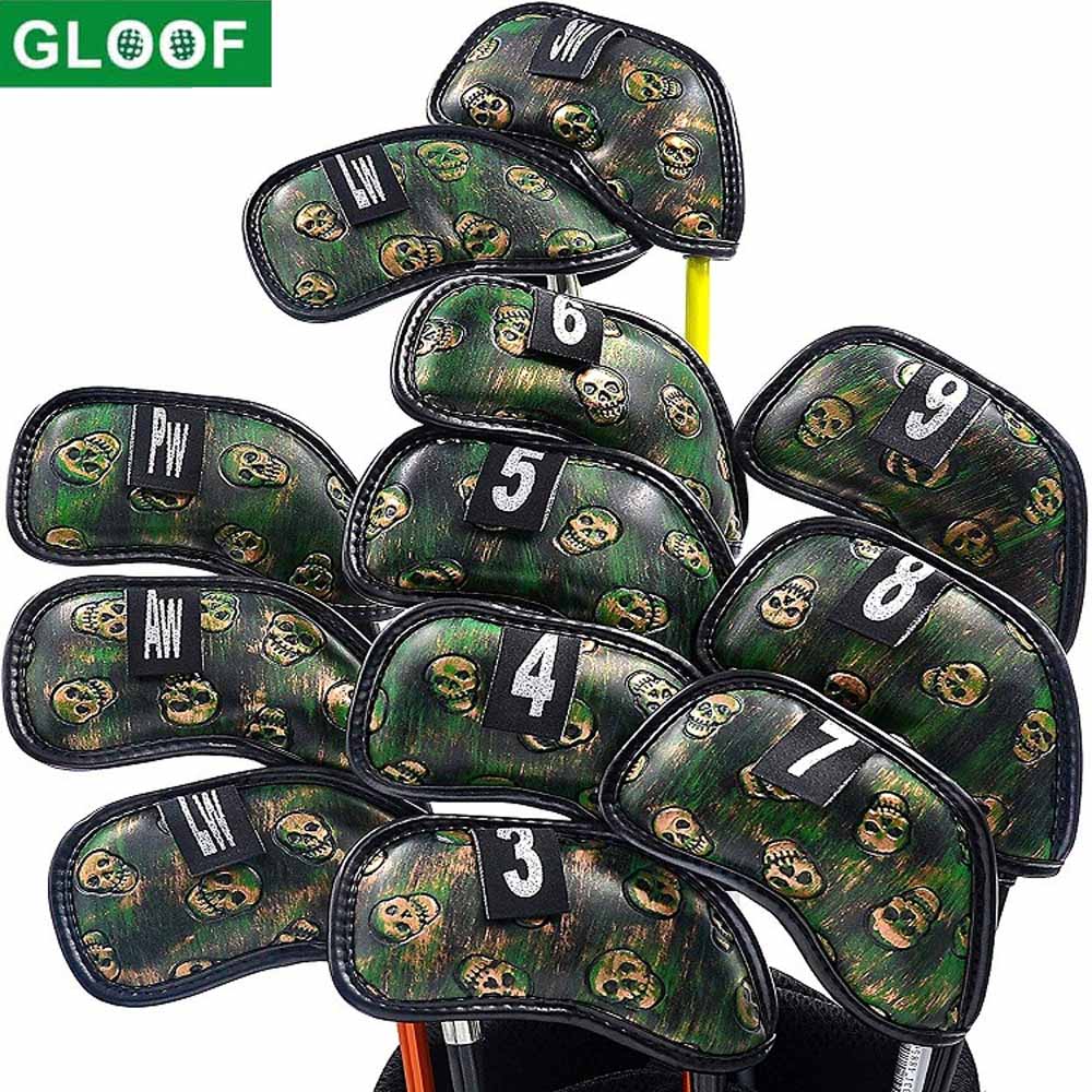 12Pcs Skull Golf Iron Head Cov - Golf Club Iron Set recension och pris