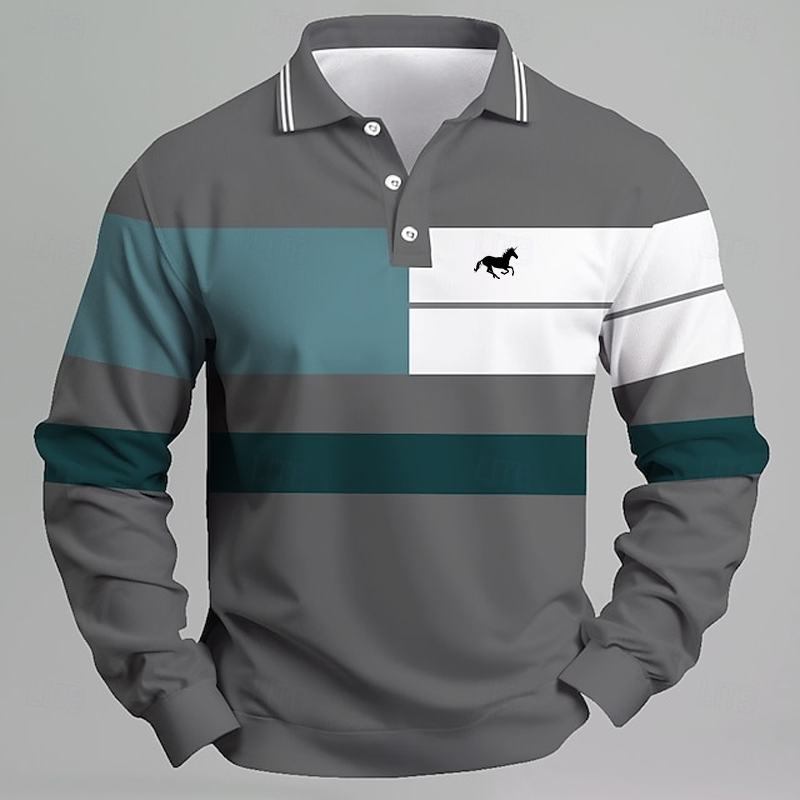 Men's Striped Printed Unicorn  - Golf Equipment Rental recension och pris