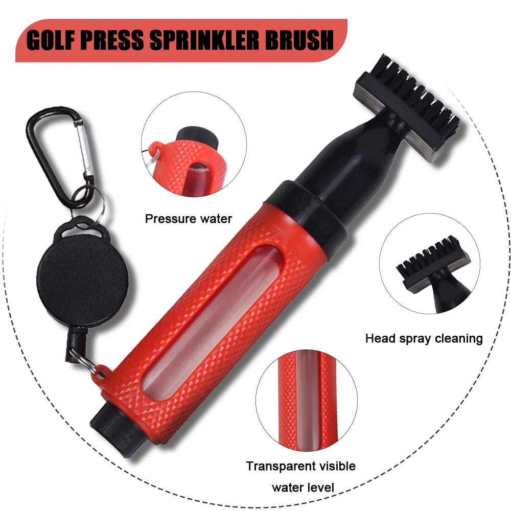Golf Club Cleaning Brush with  - Golf Equipment To Improve Your Game recension och pris