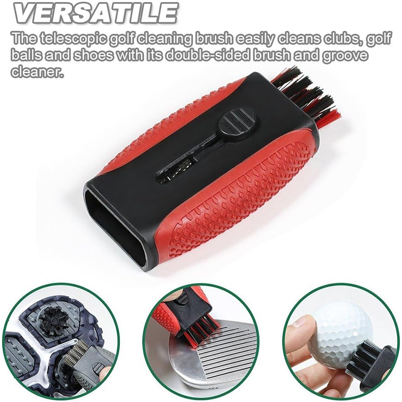 Golf Club Cleaning Brush with  - Golf Equipment To Improve Your Game recension och pris