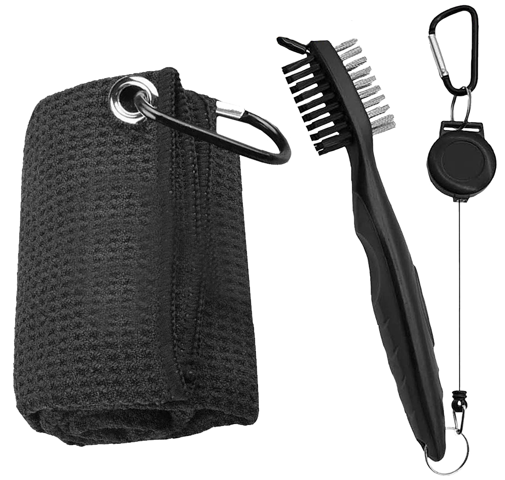 Golf Club Brush and Towel Clea - Golf Equipment To Improve Your Game recension och pris