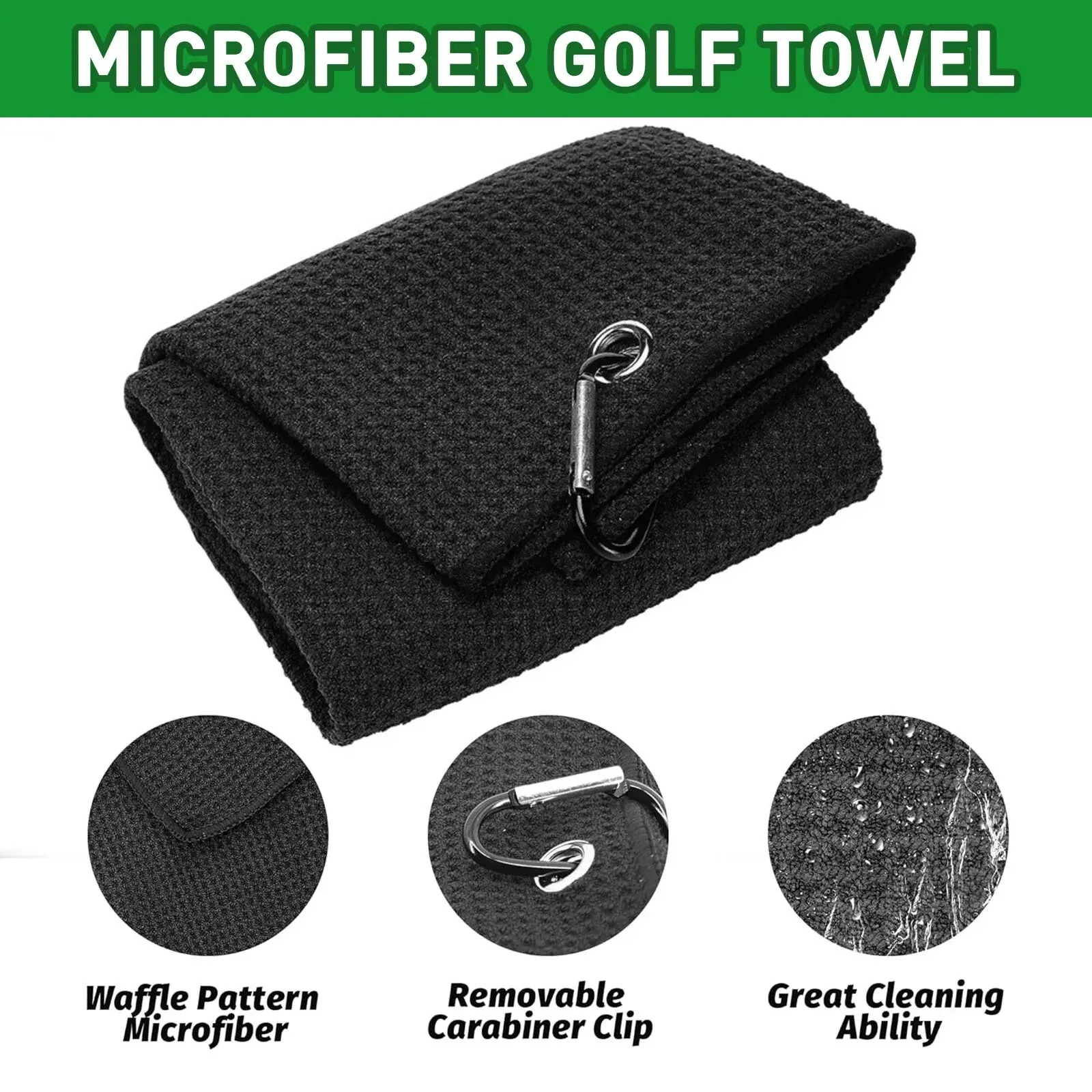 Golf Club Brush and Towel Clea - Golf Equipment To Improve Your Game recension och pris
