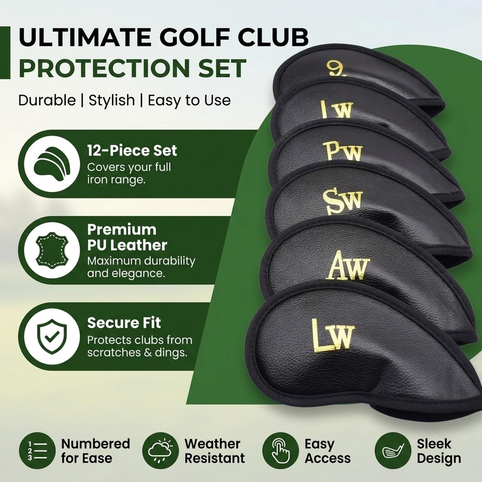 Golf Irons Head Cover 12 Piece - Golf Club Iron Set recension och pris